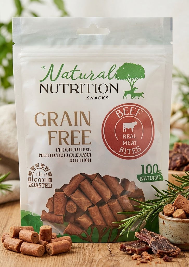 Natural Nutrition Katkısız Biftek Etli Minik Tane Ödül Maması