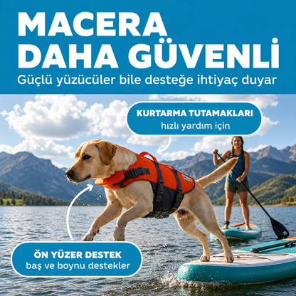 Reflektif Ayarlanabilir Köpek Can Yeleği